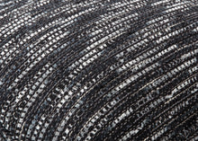 Load image into Gallery viewer, Black with White &amp; Grey Embroidery
