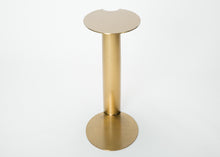 Load image into Gallery viewer, Oval Brass Nested Side Table
