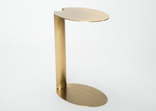 Load image into Gallery viewer, Oval Brass Nested Side Table
