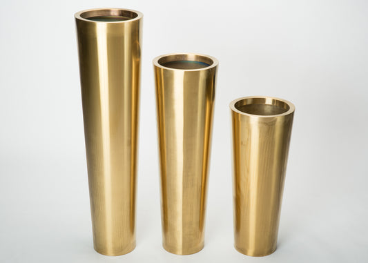 Gold Stainless Steel Planters