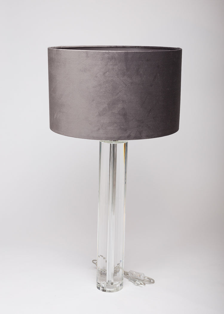 Crystal Clear Lamp Table
