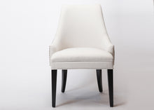 Load image into Gallery viewer, Light Grey Dining Chair, Silk Back
