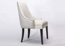 Load image into Gallery viewer, Light Grey Dining Chair, Silk Back
