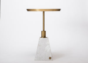 White Marble side table
