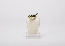 Load image into Gallery viewer, Gold Bird with Stone
