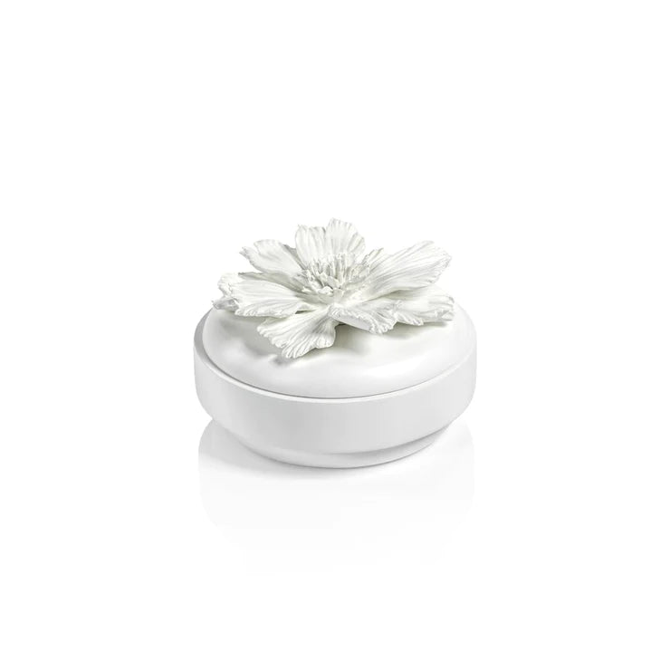 Blanchefleur All White Wood and Porcelain Box