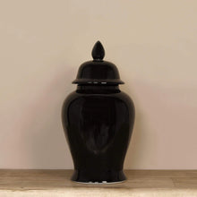 Load image into Gallery viewer, Black Ginger Jar

