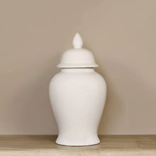 Load image into Gallery viewer, White Ginger Jar
