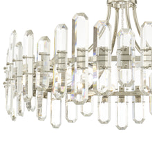 Load image into Gallery viewer, Bolton 12 Light Polished Nickel Chandelier
