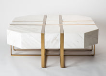 Load image into Gallery viewer, Carrara White Marble Coffee Table
