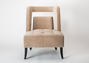 Cafe' Velvet Accent Chair