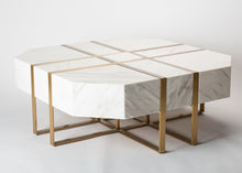Load image into Gallery viewer, Carrara White Marble Coffee Table
